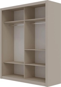 Ντουλάπα Reflex Cashmere με καθρέφτη 180x60x215cm