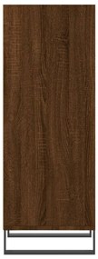 vidaXL Ντουλάπι Καφέ Δρυς 34,5x32,5x90 εκ. Επεξεργασμένο Ξύλο