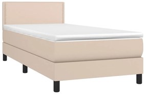 ΚΡΕΒΑΤΙ BOXSPRING ΜΕ ΣΤΡΩΜΑ ΚΑΠΟΥΤΣΙΝΟ 100X200ΕΚ.ΑΠΟ ΣΥΝΘ.ΔΕΡΜΑ 3141052