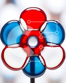 Intra Συλλεκτικό Ξύλινο Παζλ Plywood  4mm - Εγκατάσταση Τέχνης Glass Flower Σε Ξύλινο Κουτί - Διαστάσεις Puzzle: 10x10 cm – 25 κομμάτια