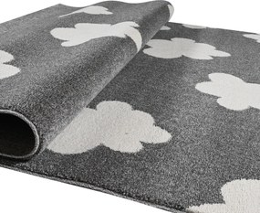 Παιδικό Χαλί (133x190) Polcarpet Star 4594 L.Grey