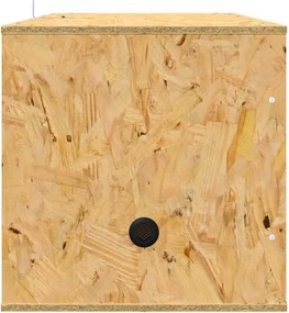 vidaXL Terrarium Καφέ 100 x 40 x 40 cm OSB