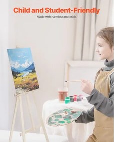 VEVOR Canvas Boards for Painting 32 Pack Multi-Size Blank Canvases for Painting