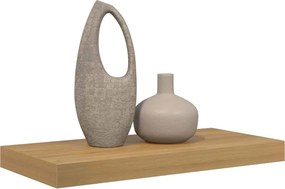vidaXL Ράφι Τοίχου Επιτοίχιο Καφέ 50 x 23,5 x 3,8 εκ
