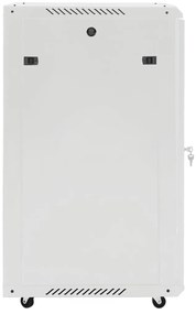 vidaXL Καμπίνα Δικτύου 18U 19" IP20 Μαύρη 60x60x100 εκ.