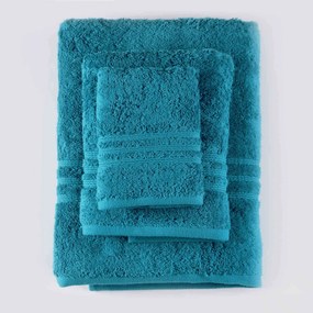Πετσέτα Σετ Aria 5 Petrol 3τμχ. Ρυθμός Σετ Πετσέτες 100% Cotton