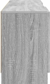 vidaXL Ντουλάπι TV 150 x 31 x 47 cm Γκρι Sonoma Επεξεργασμένο Ξύλο