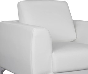 ΠΟΛΥΘΡΟΝΑ KENZIE HM3121.12 ΜΕ ΛΕΥΚΟ PU 89x81x81 εκ.