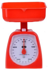 Ζυγαριά κουζίνας με δοχείο - TE208 - 362348 - Red