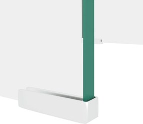 vidaXL Βάση Τηλεόρασης/Οθόνης Διάφανη 40 x 25 x 11 εκ. Γυάλινη