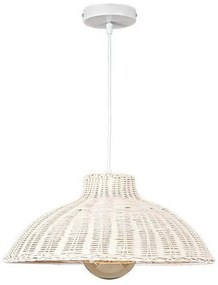 Κρεμαστό Φωτιστικό ARTE ILLUMIN E27 60W Μέταλλο Λευκό 144-33017 Eurolamp-144-33017-Λευκό 144-33017