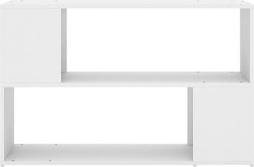 vidaXL Βιβλιοθήκη Λευκή 100 x 24 x 63 εκ. από Επεξεργασμένο Ξύλο