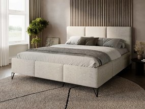 Επενδυμένο κρεβάτι Loren-Mpez-200 x 200