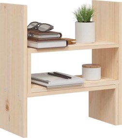 vidaXL Βάση Οθόνης (39-72) x 17 x 43 εκ. από Μασίφ Ξύλο Πεύκου