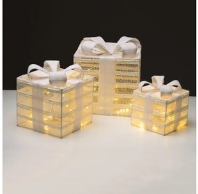 Σετ 3 Διακοσμητικά Επιτραπέζια LED 2,25W 3xAA IP20 3000K Λευκό X11751115 Aca-X11751115-Λευκό X11751115