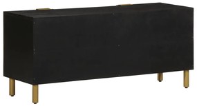 vidaXL Έπιπλο Τηλεόρασης Μαύρο 105x33x46 εκ. από Επεξεργασμένο Ξύλο