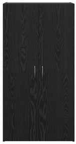 vidaXL Γραφείο Ντουλάπι Μαύρη δρυς 60 x 32 x 115 cm Επεξεργασμένο ξύλο