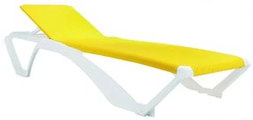 Resol   Sun-Lounger Marina/White, Resin/Textilene*  metax-01-00-1383 διάστ.190.0000 x 73.0000 x 35.0000