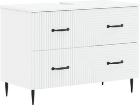 vidaXL Ντουλάπα Νιπτήρα Mπάνιου HAARLEM Λευκό 82 x 41 x 58,5 εκ