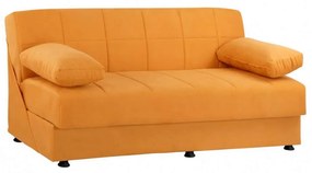 Καναπές-Κρεβάτι Τριθέσιος EGE 1215 HM3067.08 192X74X82cm Gold Βελούδο