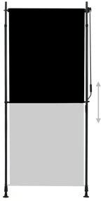 vidaXL Στόρι Σκίασης Ρόλερ Εξωτερικού Χώρου Ανθρακί 100 x 270 εκ.