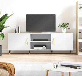 vidaXL Έπιπλο Τηλεόρασης Λευκό 150x30x50 εκ. από Επεξεργασμένο Ξύλο