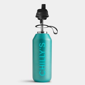Μπουκάλι Θερμός 500ml Chilly's Series 2 Flip Metallic Atlantis