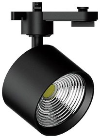 Σποτ Φωτιστικό Ράγας LED 10W IP20 4000K Inlight-T00502-BL-Μαύρο T00502-BL