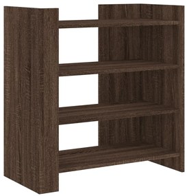 vidaXL Ραφιέρα Καφέ Δρυς 73,5x35x75 εκ. από Επεξεργασμένο Ξύλο