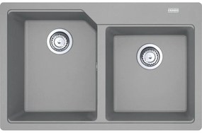 Franke Urban UBG 620-78 Stone Grey Γρανιτένιος Νεροχύτης 80cm
