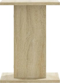 vidaXL Βάσεις Φυτών 2 Τεμ. Sonoma Δρυς 30x30x40 εκ. Επεξεργασμένο Ξύλο