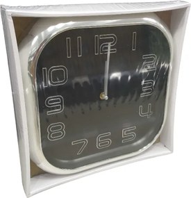 Ρολόι τοίχου - 735D - 100034 - Black/Silver