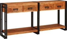 vidaXL Τραπέζια Κονσόλες 2 τμχ. Καφέ 161 x 33 x 75 εκ