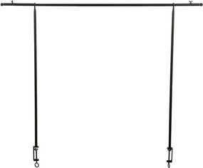 ΡΆΓΕΣ ΔΙΑΚΌΣΜΗΣΗΣ ΤΡΑΠΕΖΑΡΊΑΣ TABLE HANGER BLACK H110CM, MAX. L250CM