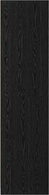 vidaXL Ντουλάπι Μαύρη δρυς 100 x 50 x 200 cm Επεξεργασμένο ξύλο