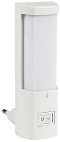 Φωτιστικό Νυκτός LED 1W Λευκό Διακόπτης 6253 Spotlight-6253-Λευκό 6253