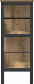 vidaXL Ράφι Βιβλίων Artisan Oak 82 x 32 x 79 εκ. Επεξεργασμένο ξύλο