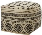 BOX37211 THE NETHERLANDS ΣΚΑΜΠΌ & ΠΟΥΦ POUF WITH BLACK PRINT 45X35CM A35841700 50/50/42 NEOPORTAL-8720573907903