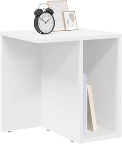 vidaXL End Table 2 pcs Λευκό 37 x 32 x 40 εκ Επεξεργασμένο ξύλο