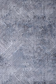 Γραμμικό χαλί γκρι μπλε Ostia 7100/953 &#8211; 140×200 cm Colore Colori 140X200 Γκρι, Μπλε