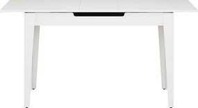 Τραπέζι Trendline Megapap επεκτεινόμενο χρώμα λευκό 120/150x70x75εκ.