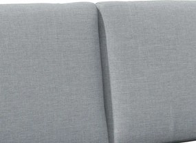 vidaXL Ταπετσαρισμένο κεφαλάρι Ανοιχτό γκρι 160 cm
