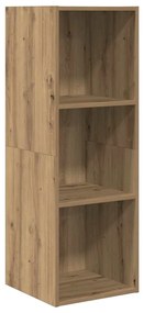 vidaXL Σετ Τηλεοπτικού Κάδου 3 pcs artisan δρυς 37 x 37 x 107 εκ