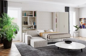 Κρεβάτι Τοίχου Royal Electric 150x200cm - Αριστερή