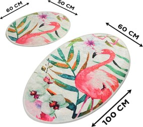Bathmat Set (2 Pieces) Flam Djt Multicolor