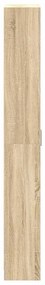 vidaXL Ντουλάπι Sonoma Δρυς 55 x 25 x 189 εκ. Επεξεργασμένο ξύλο
