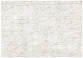 Αυτοκόλλητη ταπετσαρία τοίχου από λευκό τούβλο - 343x245