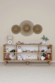 Μποέμ σειρά κονσόλα Πολύχρωμο 180x40x75 cm