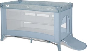 BABY COT TORINO 2 LAYERS BLUE