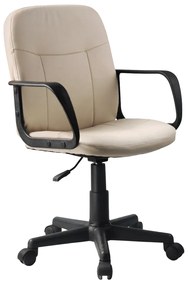 Καρέκλα Γραφείου ABA Μπεζ PVC 53x49x85-97cm - 14230014 - 14230014